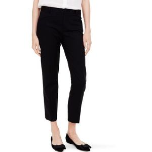 Club Monaco Ali Slim Crop Pant Black 4 NWT